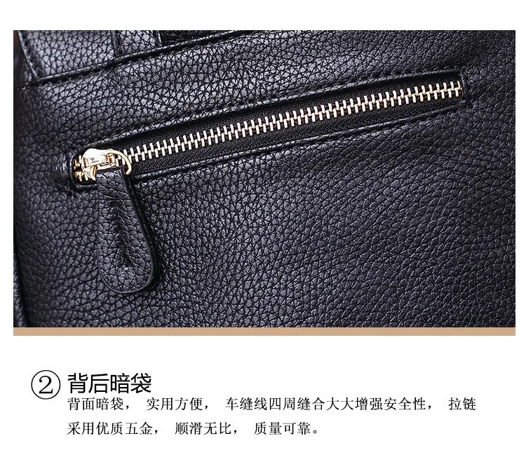 X-Online хорошее качество женский модный кожаный рюкзак женские повседневные дорожные сумки