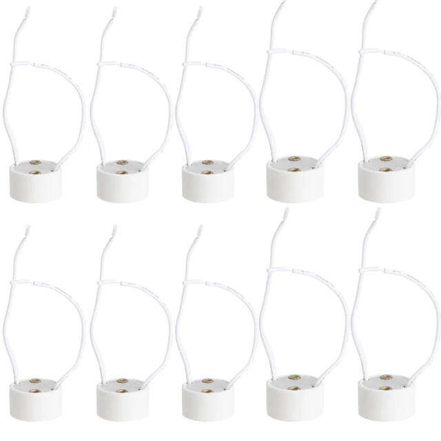 Yam Ceramic 250v 100w White 1 5 10pcs Gu10 Socket Led Bulb Halogen Yam Ceramic 250v 100w White 1 5 10pcs Gu10 Socket Led Bulb Halogen Lamp