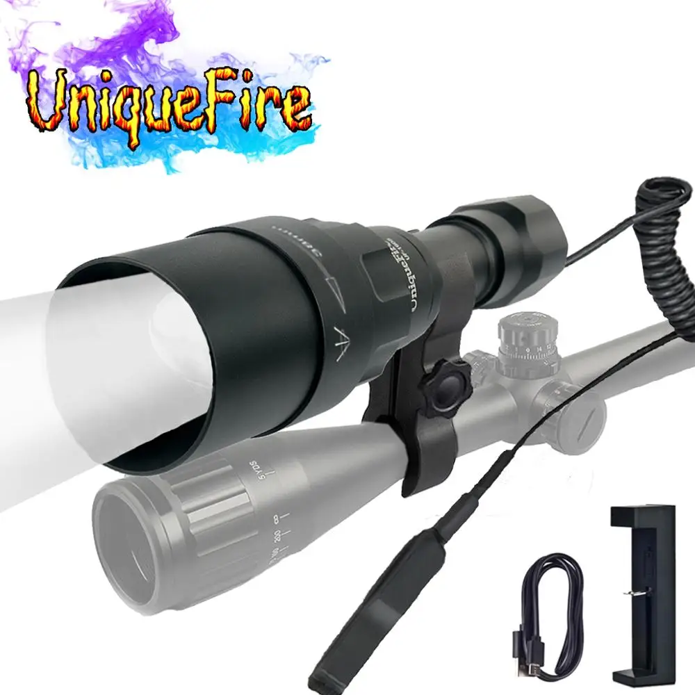 UniqueFire 1605 IR 940NM светодиодный светильник-вспышка 38 мм объектив инфракрасный