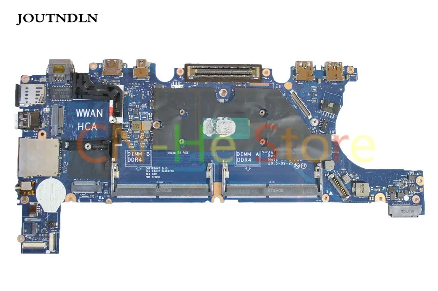 JOUTNDLN для Dell Latitude E7270 Материнская плата ноутбука 0DTF3 00DTF3 CN-00DTF3 LA-C451P AAZ50 W/i5-6200U cpu