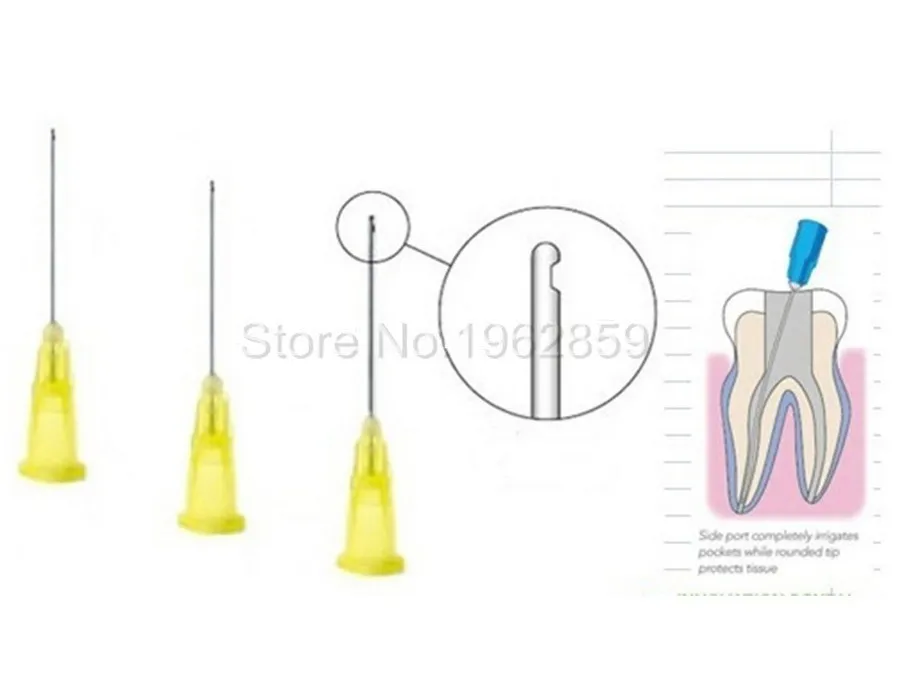 New-100pcs-Dental-Endo-Irrigation-needle-tip-30GA-End-Closed-Side-Hole-Endo-Syringes-dental-material-1