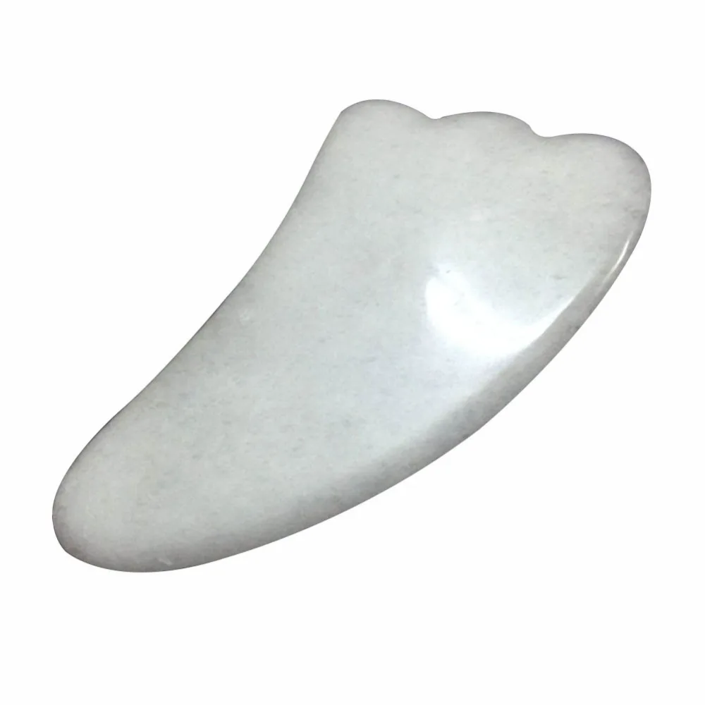 1 шт. Gua Sha доска Нефритовый камень для тела лицевая пластина для выскабливания глаз акупунктурный массаж Релаксация забота о здоровье