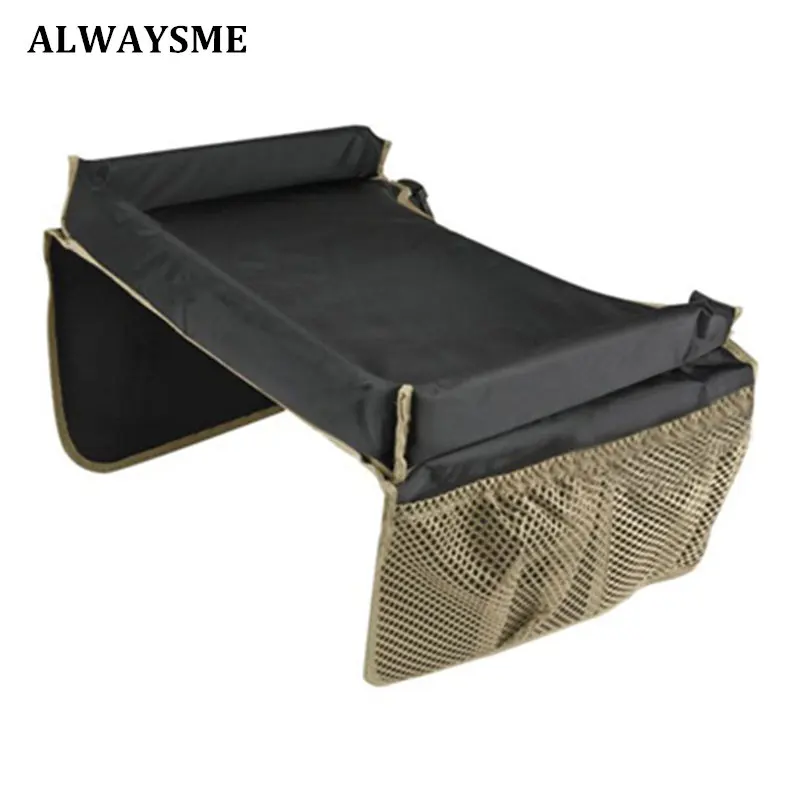 

ALWAYSME Waterproof Portable Table Sofa Car Seat Tray Storage Infant Stroller Holder Children Kid Baby Rattles Booster Seats