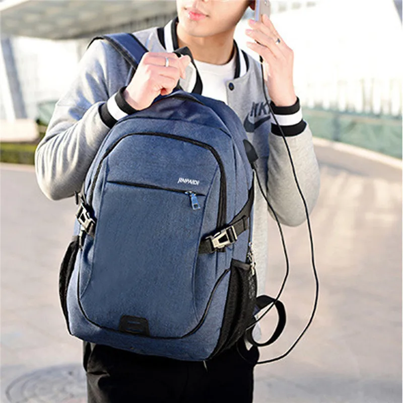 

Backpack Business Schoolbag With USB Anti Theft Travel Unisex Fashion Waterproof Laptop Backpack