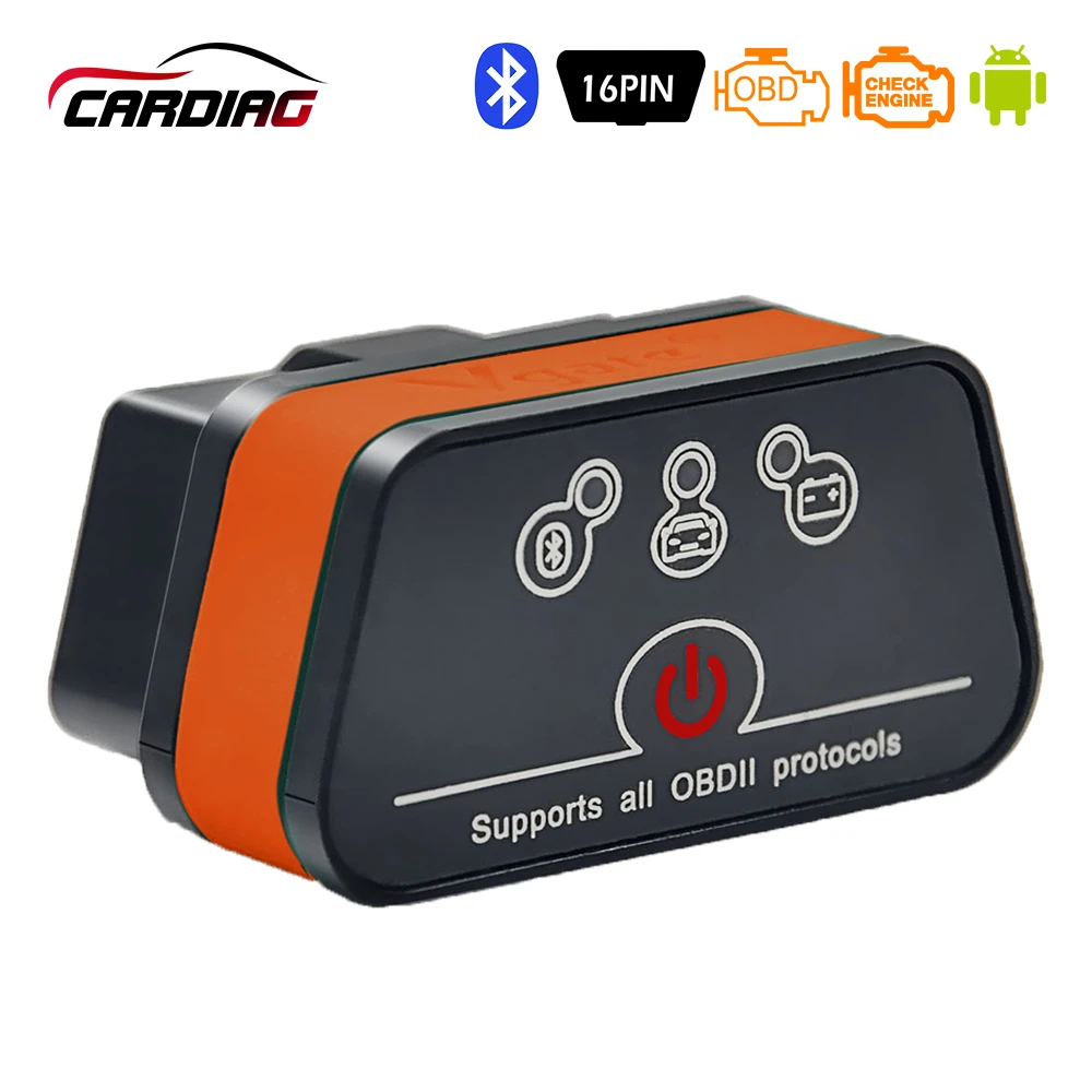 Vgate iCar2 OBDII ELM327 iCar2 wifi/bluetooth OBD2 автоматический диагностический инструмент для IOS для iPad Android устройство считывания кода сканер