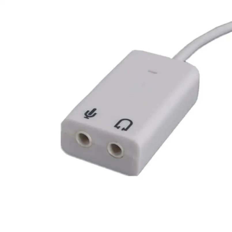 2017 хорошая продажа внешний Виртуальный USB 2 0 для ноутбука конвертер стерео