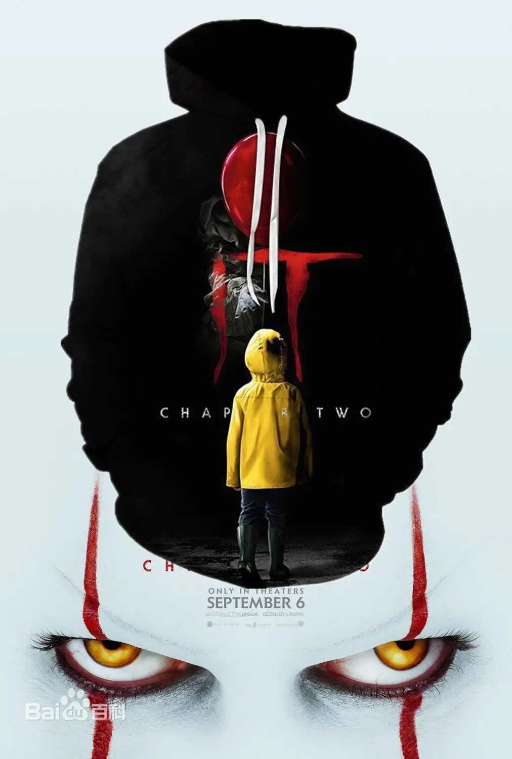 

Horror Movie It: Chapter Two Hooded Sweatshirts Men Women 3D Printed It: Chapter 2 Hoodies Fall Winter Casual Streetwear Hoodies