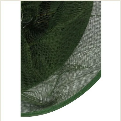 Практичная популярная полиэфирная камуфляжная противомоскитная Летающая пчелиная рыболовная маска для защиты лица рыболовные шляпы с сеткой