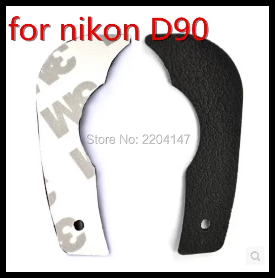 

Superior quality New Rear grip rubber Repair unit part With 3M glue For Nikon D90 DSLR CAMERA ;Camera Repair parts