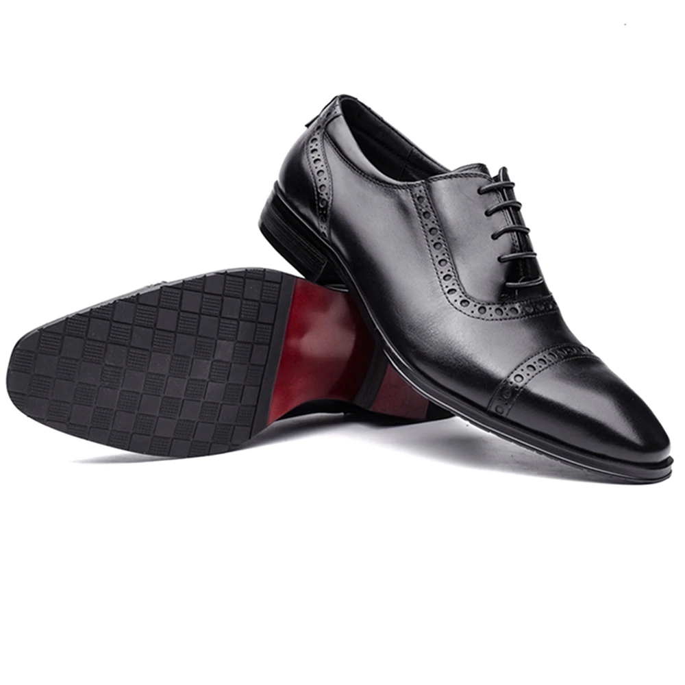 

2019 HOT!! Italian New Style luxury genuine leather wedding dress business brand shoes,Oxford,men shoes,size 38-44 QD33-TK10