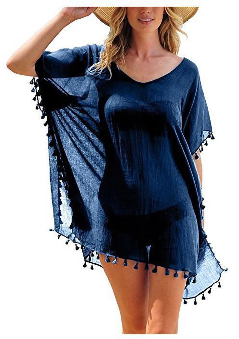 Women Beach Cover Up Lace Hollow Crochet Swimsuit Beach Dress Women 2021 Summer Cover-Ups Bathing Suit Ladies Beach Wear Tunic long beach dresses Cover-Ups