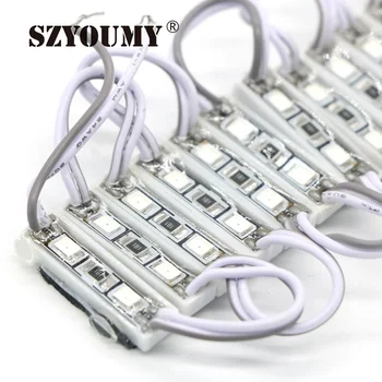 

SZYOUMY 500PCS 2835 2 LED Module Lighting For Sign DC 12V Waterproof Super Bright SMD Led Modules Cool white / Warm white