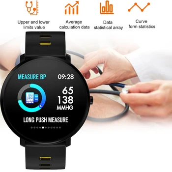 

K9 Smart Watch Bluetooth Sports Bracelet Heart Rate Tester Outdoor Pedometer