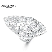 Anillos Para las mujeres Joyería Anillos Bague Anel Anéis Joyería Bijoux Femme Anelli Feminino mujer Bohemia De Cóctel de Plata