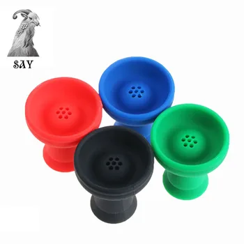

SY 1pc Seven Holes Whirlwind Vortex Shisha Hookah Food Grade Silicone High 8.8cm