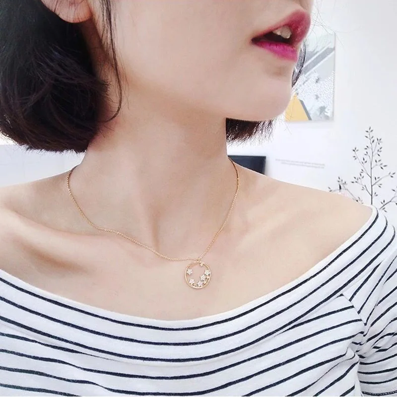 Cute necklaces silver Clearance