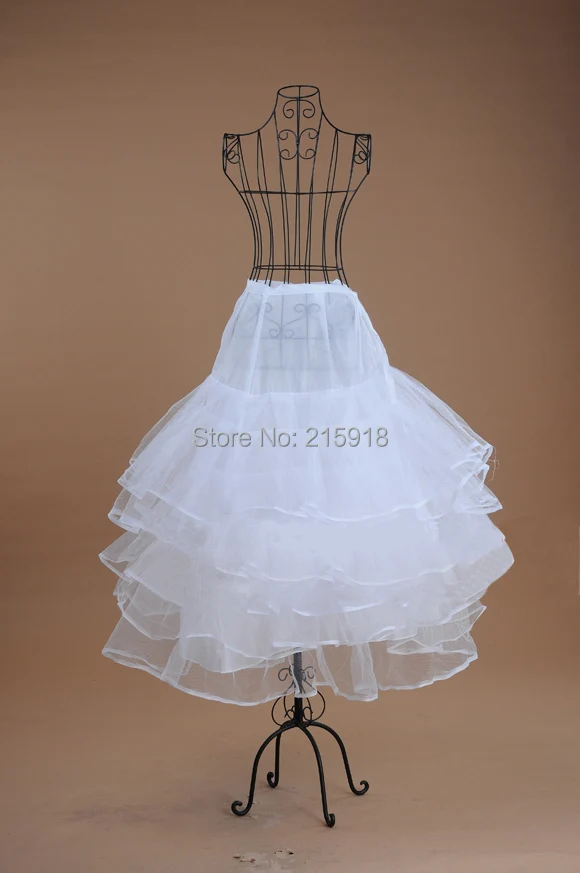 2016 High Quality 5 layers Ball gown petticoat wedding dress petticoat