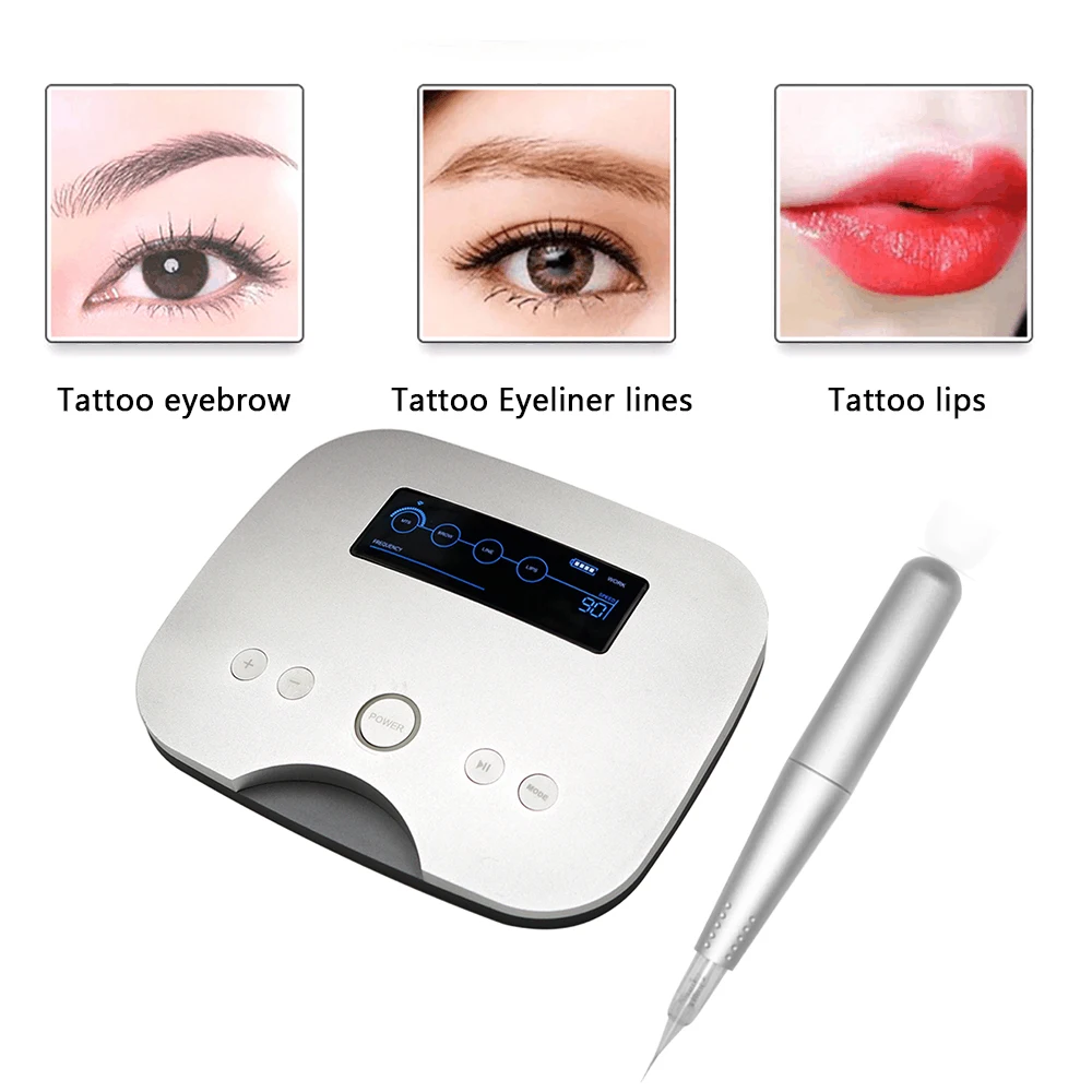 Rechargeable permanent makeup tattoo machine for the Eyebrow Tattoo