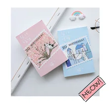 30 листов/Набор Новинка кошка дорожная открытка/поздравительная открытка/открытка для сообщений/письмо на день рождения конверт Подарочная открытка