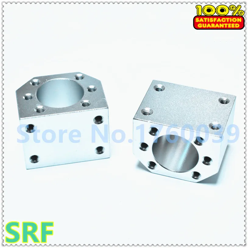 1pcs Brack RM1605 Ballscrew nut housing Aluminium Alloy for SFU1604 SFU1605 SFU1610 Ball screw