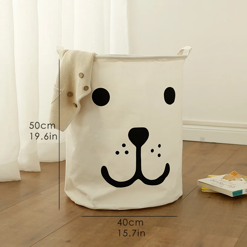 Can fold large clothes organizer box waterproof dirty clothes basket toys receive basket laundry