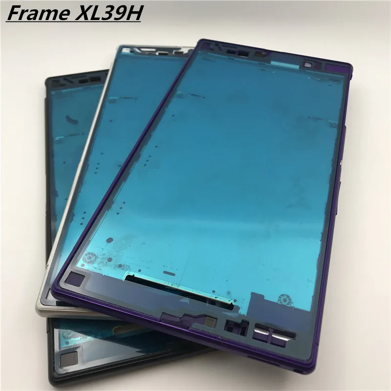 Оригинальная средняя передняя рамка для Sony Xperia Z Ultra XL39h XL39 C6802 C6806 C683 Корпус