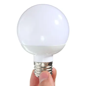 

E27 6W LED Light Bulb 14 SMD 5730 LED Pure White Warm White PC Material Home Office Indoor Globe Bulb AC85-265V
