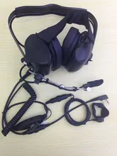 Heavy Dust Noise Canceling headphone earphone with finger PTT MIC VOX K plug for Kenwood Baofeng ,PuXing,TYT,TONFA walkie talkie