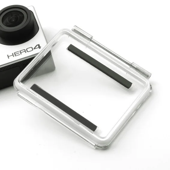 Replacement Clear Backdoor Cover For Gopro Hd Hero 4 3 Side Open