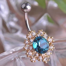 New Rhinestone Sexy Navel Belly Button Rings Dermal Plug Piercing Jewelry bolsas femininas Pircing barriga velas Ferido Nombril