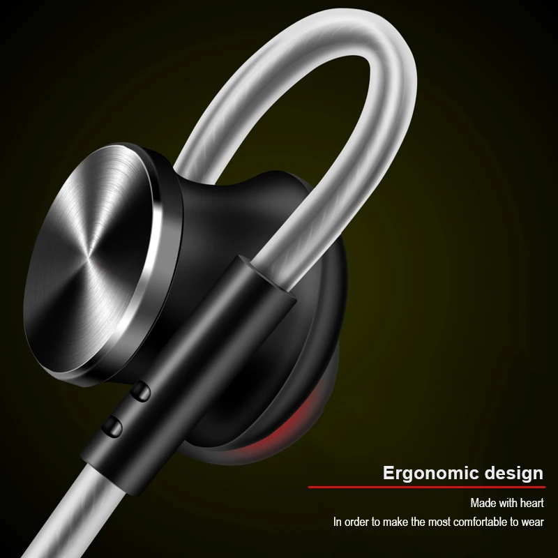 

HAOBA In Ear Earphone wired Earbuds with Mic 3.5mm Wired Earphones for Iphone Xiaomi Phone Laptop with Magnetic attraction