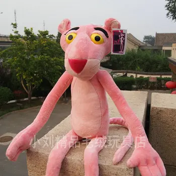 

stuffed animal 110 cm pink panther plush toy soft leopard doll w1473