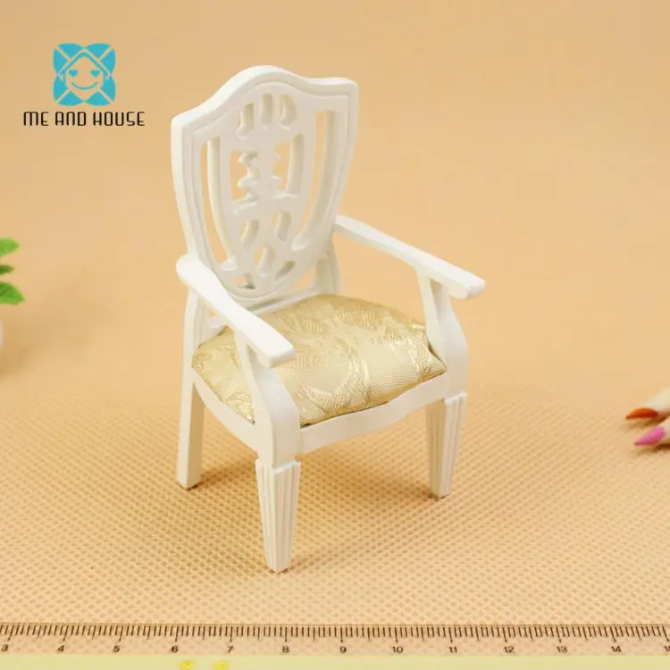 Кукольный домик деревянное кресло мини Fauteuil детская имитация Ob 11 миниатюрный