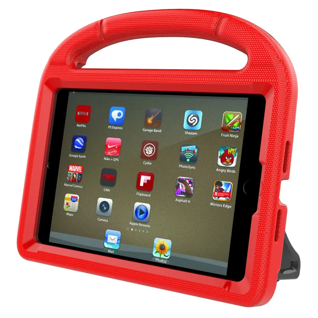 

Shockproof Hybrid Hard Case Cover Stand Holder for iPad mini1/2/3/4/5 EVA Tablet Protect case Protect Cover for iPad mini