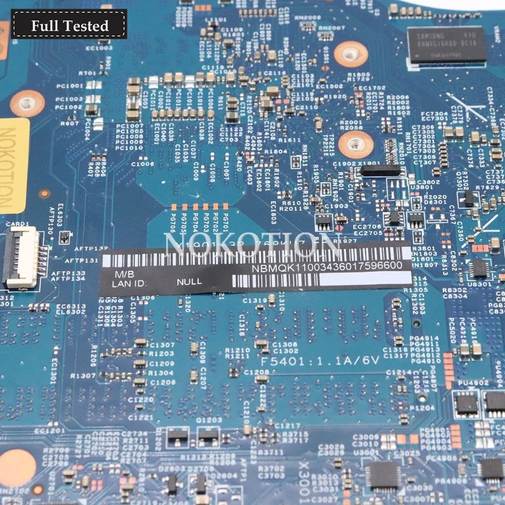 incredible  NOKOTION NBMQK11003 NBMQK11003 448.02F08.0011 For Acer aspire VN7-571 VN7-571G laptop motherboard S