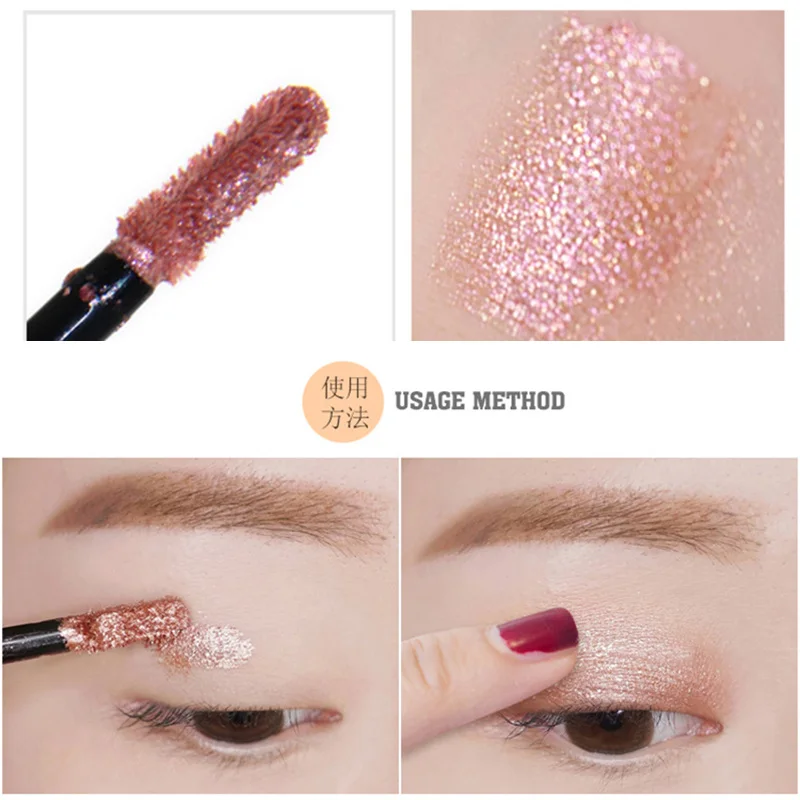 Novo Diamond Liquid Eyeshadow 4.5ml Glitter Blingbling Eye Shadow Starlight Dazzling Color Shine Waterproof Metallic Makeup Novo Diamond Liquid Eyeshadow 4.5ml Glitter Blingbling Eye Shadow Starlight Dazzling Color Shine Waterproof Metallic Makeup