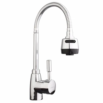 

Xueqin Kitchen Swivel Mixer Tap 360 Degrees Chrome Sink Basin Bathroom Faucet Spout Hot And Cold Sliver