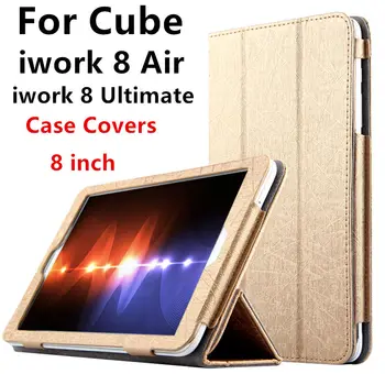 

Case For Cube iwork 8 Air Protective Smart cover Leather Protector Tablet PC For Cube iwork8 Ultimate PU Sleeve 8 inch Covers