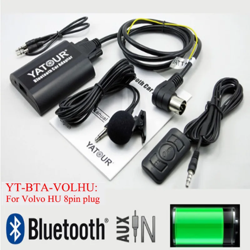 Yatour БТА Bluetooth модуль наборы Hands free phone Call для Volvo HU403 HU605 HU803 HU650RDS HU650 HU850 C70 S60 S40 S80 V70