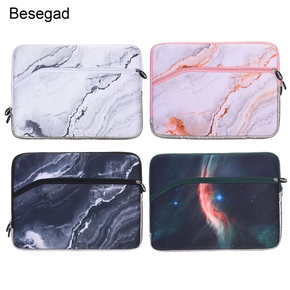 Чехол для хранения с мраморным узором Besegad чехол ноутбука сумка Apple MacBook Pro Air 13 3