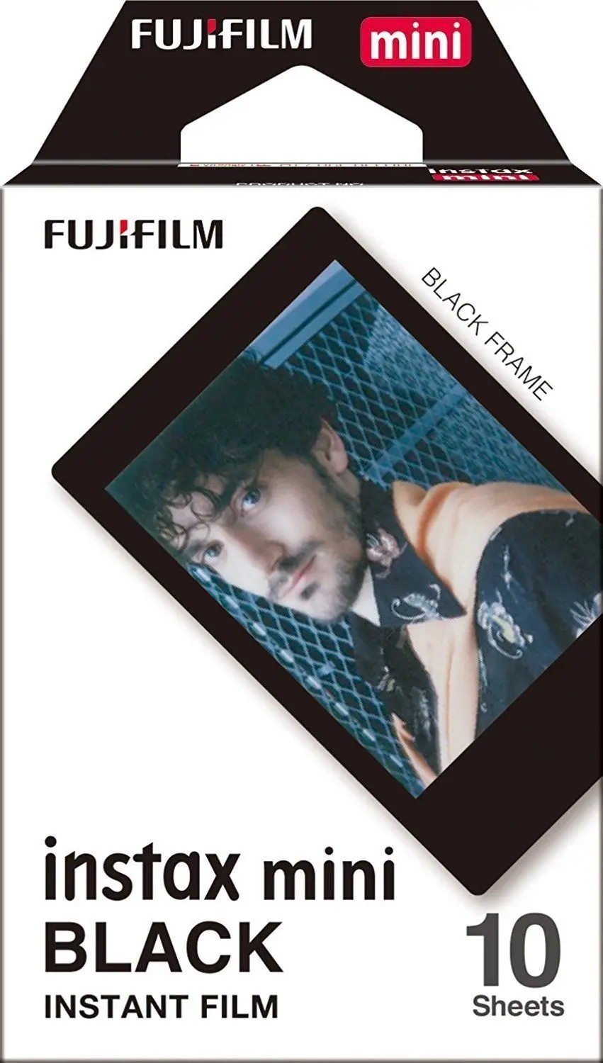 Оригинальная монохромная пленка Fujifilm Fuji Instax Mini монохромная/черная/небесно