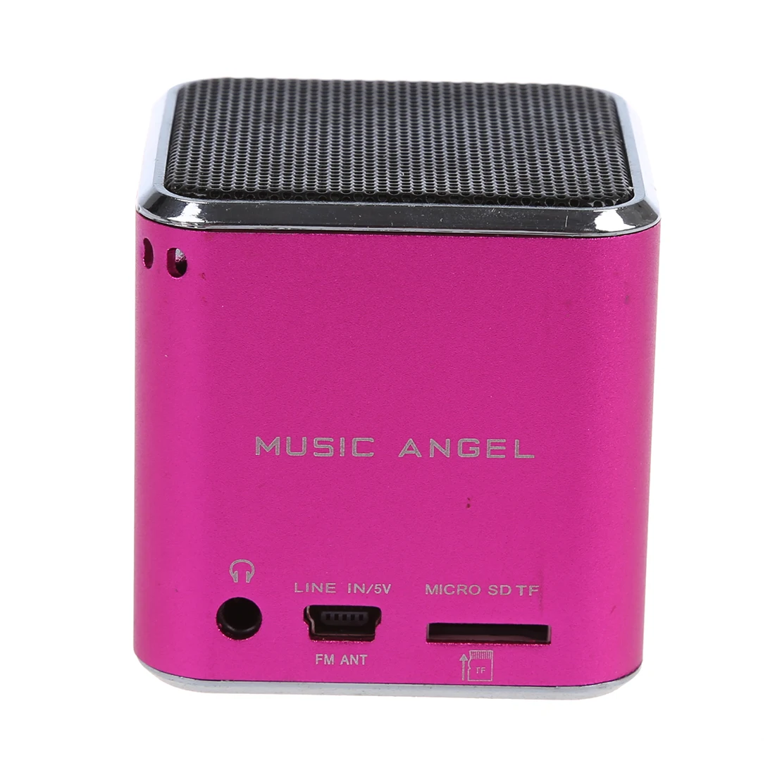 

Fuschia Mini Loudspeaker Speakers USB SD TF Card For MP3 Player