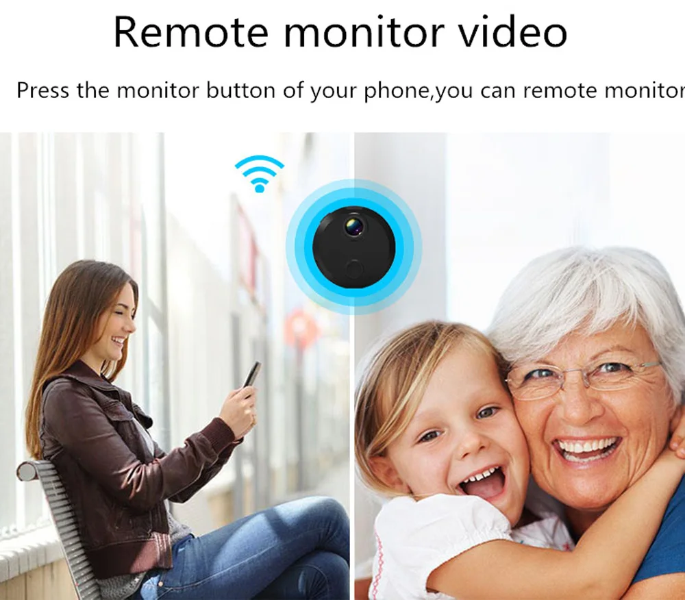 Volemer HDQ15 Wifi small camera full HD 1080P Infrared Night Vision Monitor video Voice recorder DV cam P2P mini video camera (11)