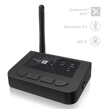 Bluetooth 5 0 Long Range Aptx HD Low Latency SPDIF Optical Toslink RCA Aux 3 5mm