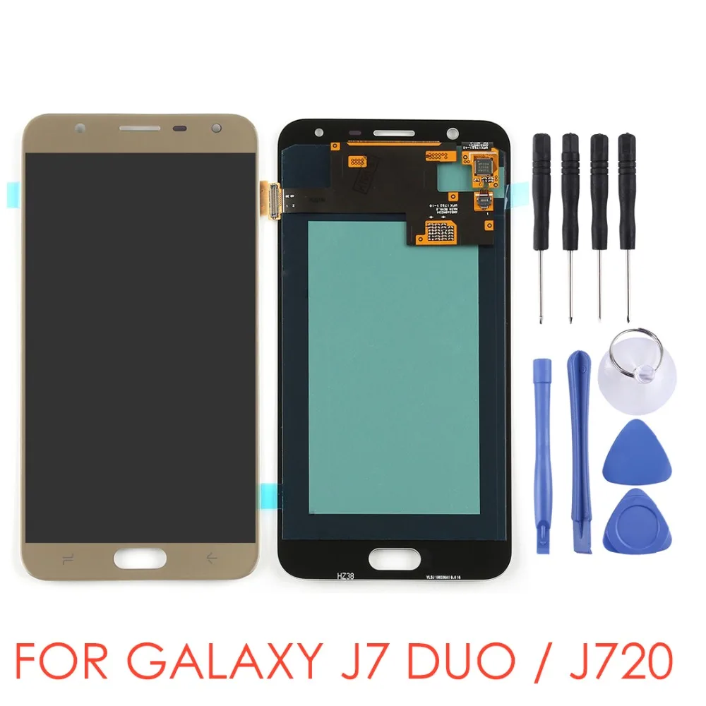ЖК-экран и дигитайзер полная сборка для Galaxy J7 Duo/J720/J7 Prime 2/G611 | Мобильные телефоны