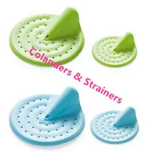 12 шт./партия цветной TPR кухонный канализационный фильтр для Раковины Сливные волосяные дуршлаги и сетчатые фильтры для ванной комнаты Кухонные гаджеты аксессуары