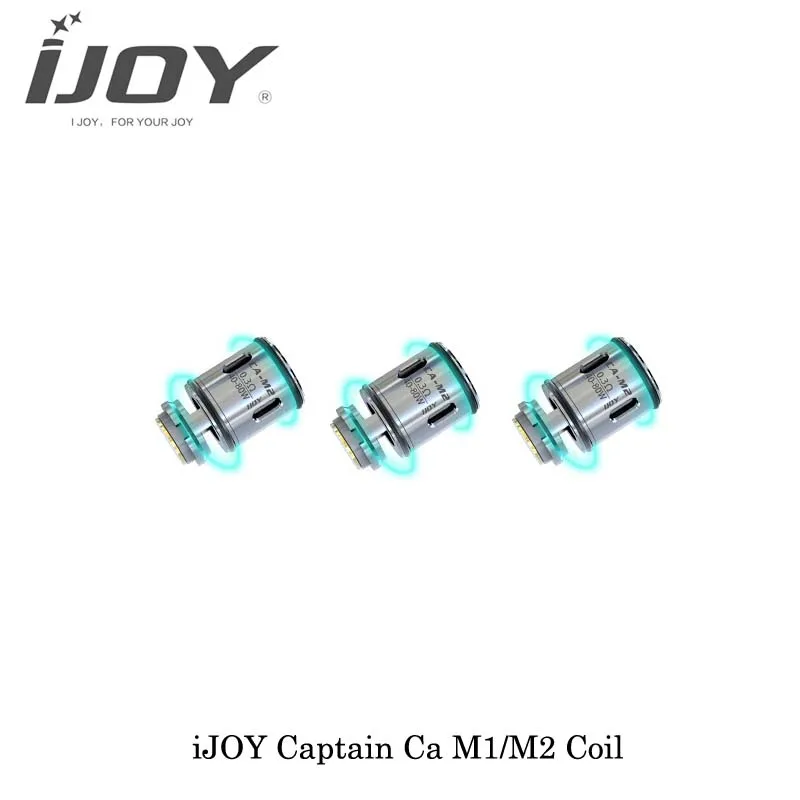 (Шт./лот) электронная сигарета IJOY капитан мини-Катушка 0.5ом CA-M1 и 0.3ом CA-M2 для капитана мини Sub Ом танк распылитель Vape