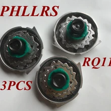 3 шт. RQ11 заменить насадки для бритвенных лезвий для Бритва Philips rq10 rq12 rq32 RQ1260CC RQ1280CC RQ1290CC RQ1285 RQ1286 RQ1251 RQ1252