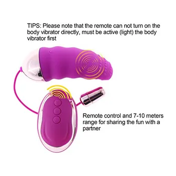 LOAEY Black Purple USB Rechargeable 10 Speed Remote Control Wireless Vibrating Sex Love Eggs Vibrator Sex Toys For Women 4