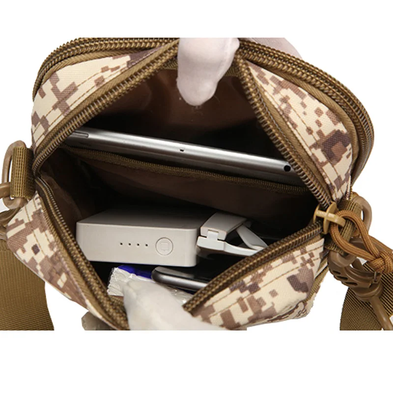 800D Oxford Military Tactical Shoulder Bag,Outdoor Sports Bag Camping Hiking Trekking Molle Crossbody Bag 4 Colors